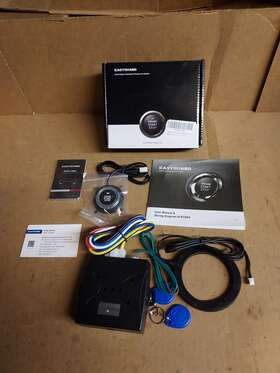 Ec004 Easyguard Rfid Car Alarm System Push Button Start Transponder Immobilizer Dc12v