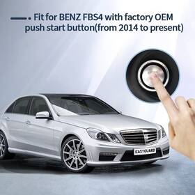 Esw309c01-n-pp Easyguard Smart Key Replacement Pke Kit System Fit For Benz Fbs4 Without Start Button