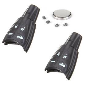 993938-5211-1718092 Eccpp Keyless Entry Remote Control Car Key Fob Shell 2p 4btn Black