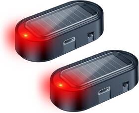 Electop 313106748760 Car Solar Power Simulated Dummy Alarm Anti-theft Led Flashing Security