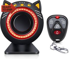 Electop 744759702425 120db Car Alarm System With Motion Sensor And Sound Security