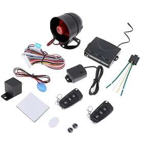Epathchina 711301411067 Universal 12v Auto Car Alarm Keyless Entry System With Remote Control Siren S