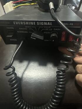 Pa-300 Evershine Signal Dc1 2v Wired With Federal Mic Pa