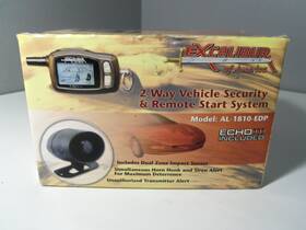 Al-1810-edp Excalibur 2 Way Security System With Remote Start Model