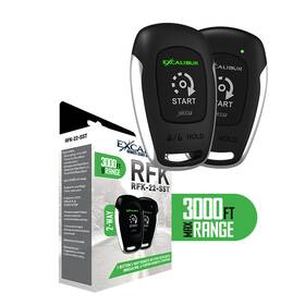 Rfk-22-sst Excalibur - 3 000 Feet 1 Button Led 2-way Remote Kit For 70