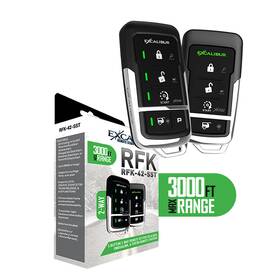 Rfk-42-sst Excalibur - 3 000 Feet 5 Button Led 2-way Remote Kit For 70