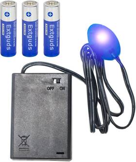 Extguds 313047037077 Fake Car Alarm Dummy Batteries Included Red Led Light Simulate Imit