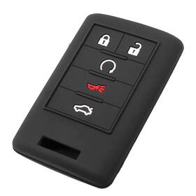 Ybsn043 Eyanbis Silicone Key Fob Cover Fit For Cadillac Ats Cts Dts Escalade Esv Srx