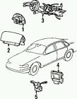 F8az-14a664-aa Genuine Ford Oem Air Bag