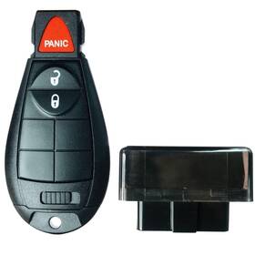 Spk-iyz-002 Fcckeys Keyless Enter Remote And Key Self Programmer Replacement Kit Black