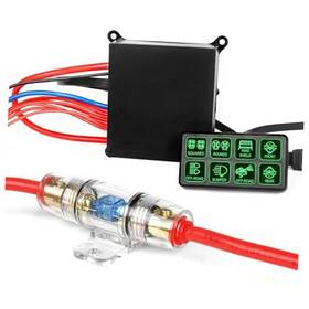 6mai Feirui 8 Gang Switch Panel Box Relay Waterproof System Circuit