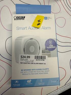 Ecp014786 Feit Electric 017801722680 Smart Indoor Wi-f Audible Home Security Alarm Ecp014786 Feit Electric 017801722680 Smart Indoor Wi-f Audible Home Security Alarm