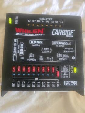 Mclb5t-12b577-aa Ford Fomoco Whelen Cencom Carbide With Ta Control Module