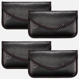 Ck-frienda-16629 Frienda 4 Pieces Faraday Bags 20 X 10 Cm / 7.88 3.94 Inch Carbon Fiber