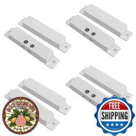 B0bmg19xtw Gagalor 4 Sets Nc Wired Door Alarm Magnetic Contact Sensor With Double-sided Tape