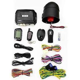 Giordon 884710945796 2 Way Lcd Car Alarm Security System With Remote Start Mobile Phone And