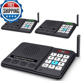 Glcon B0bxwbm5h2 Wireless Intercom System For Home House Business - Room To