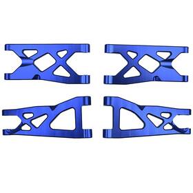 Globact B093czh367 Aluminum Front Rear Suspension Arms Set For 1/10 Arrma Granite