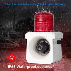 Sla-800y-2000  Hangzhou Yasong Electronic Co. Ltd. Sla-800y Wireless Remote Control Alarm Siren 2km/1.24 Mi Led Strobe