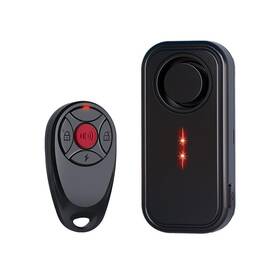 Jzba-ce03bk Honeteek Anti-theft Bike Alarm With Remote 113db Wireless Vibration Motorcycle A