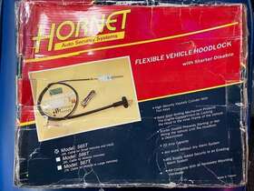 565t Hornet Flexible Vehicle Hood Lock With Starter Disable