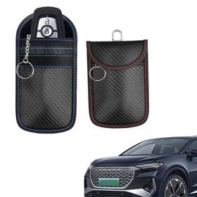 Qph9048 Hqrnyp 2pcs Faraday Bag For Key Fob Small Red Blue