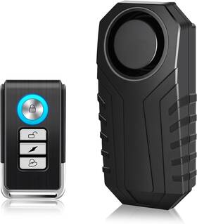 Inc. 744110679489 Bike Alarm Remote Motion Sensor System Motorcycle With 110db Loud