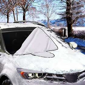 Infinite Basics 637459550475 Reversible Car Windshield Protector For Winter Snow And Summer Heat