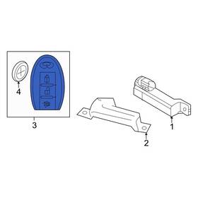 285e35ny7a Infiniti Oe Keyless Entry Transmitter