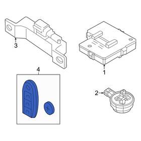285e36sa3a Infiniti Oe Keyless Entry Transmitter