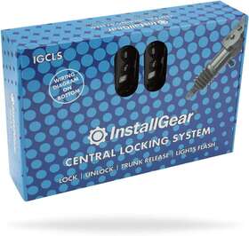 Installgear 789398416647 Keyless Entry System - Two 4-button Remotes And 4 Door Lock Actuators