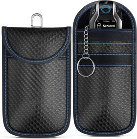 Fp-carbon-01 Ironstripe Faraday Bag For Key Fob 2pack One-size-fits-all Premium Quality Royal