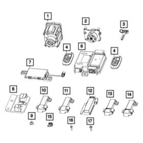 68322948ab Jeep Oe Keyless Entry Module 68322948ab Jeep Oe Keyless Entry Module