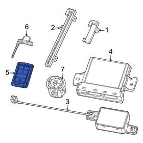 68577132ac Jeep Oe Keyless Entry Transmitter