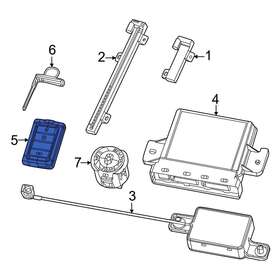 68582686ab Jeep Oe Keyless Entry Transmitter