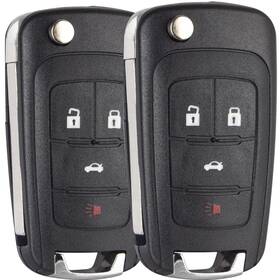 6120005 Jugmew Key Fob Replacement Compatible With Chevy Cruze/camaro/equinox/impala/malibu/