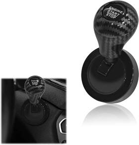 Jyis Txqdanyg01 Car Joystick Push To Start Button Cover Universal Auto Interior One-touch