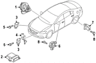 Kd33-66-cs0a Mazda Genuine Oem Clockspring