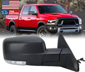 68096198af-pfm Kemoto Right Textured Black Side Mirror Assembly For Dodge Ram 1500 2500 3500 2013 2014