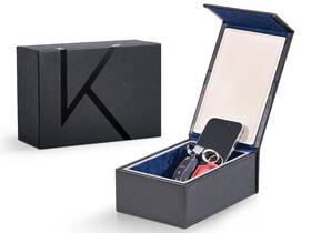 Kk7-db Kenark 797442386488 Faraday Protector Box Signal 4x2x7 Inches Azure-black