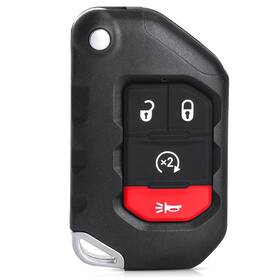 68416782aa Keyecu Replacement Smart Remote Car Key Fob For Jeep Wrangler Gladiator 2020-