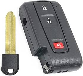 Gk-204 Keyecu Replacement Shell Keyless Smart Remote Key Case Fob 2 1 Button For Toyota Prius
