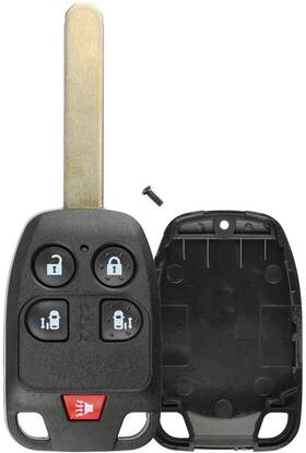 Kpt5500 Keylessoption Keyless Entry Remote Uncut Blank Key Blade Fob Shell Case Black