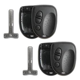 Kpt5731 Keylessoption Keyless Entry Remote Car Key Fob Uncut Blade Shell 2-pack