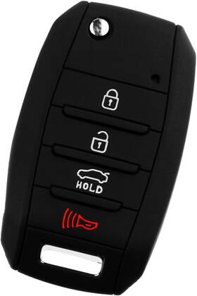 Kpt6160 Keylessoption Keyguardz Keyless Entry Remote Car Key Fob Outer Shell Cover Soft Black