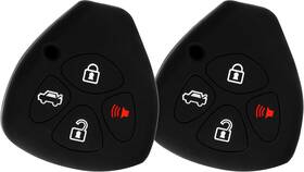 Kpt6177 Keylessoption Keyguardz Keyless Entry Remote Car Key Fob Outer Shell Cover Soft Rubber Protect