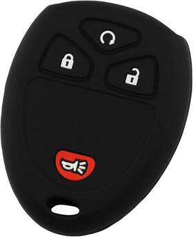 Kpt6295 Keylessoption Keyguardz Keyless Entry Remote Car Key Fob Outer Shell Cover Soft Rubber Protect