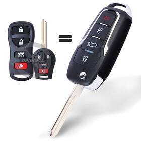 28268-5y701 Keymall Upgraded Key Fob Keyless Entry Remote Control For Nissan Altima 350z Armada M