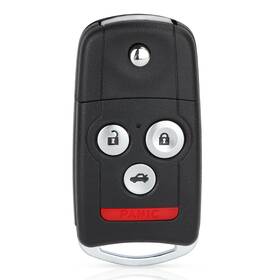 Mlbhlik-1t Keymall C25001-kf Keyless Entry Remote 4 Button Flip Key Fob Replacement For Acura T