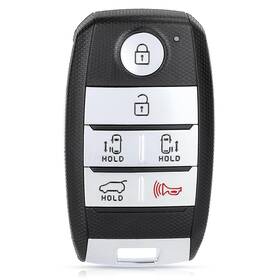 C34249 Keymall Keyless Entry Remote 6 Buttons Proximity Key Fob Replacement For Kia Sedona 2